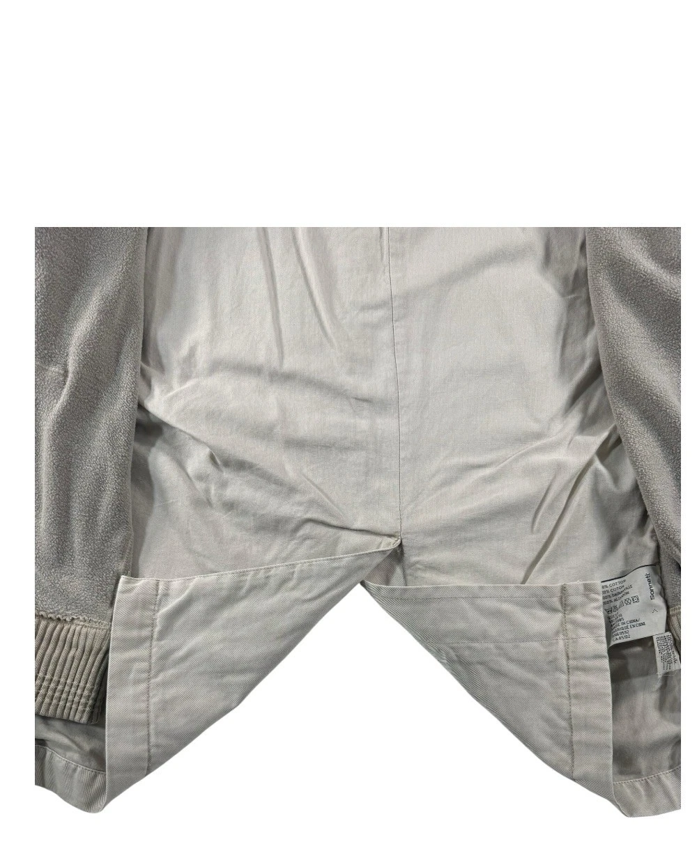 SONNETI Hybrid Style Blazer 2 in 1 Beige Hooded Jacket Sz M Retro 2005 Mens Mint - product detail image 8