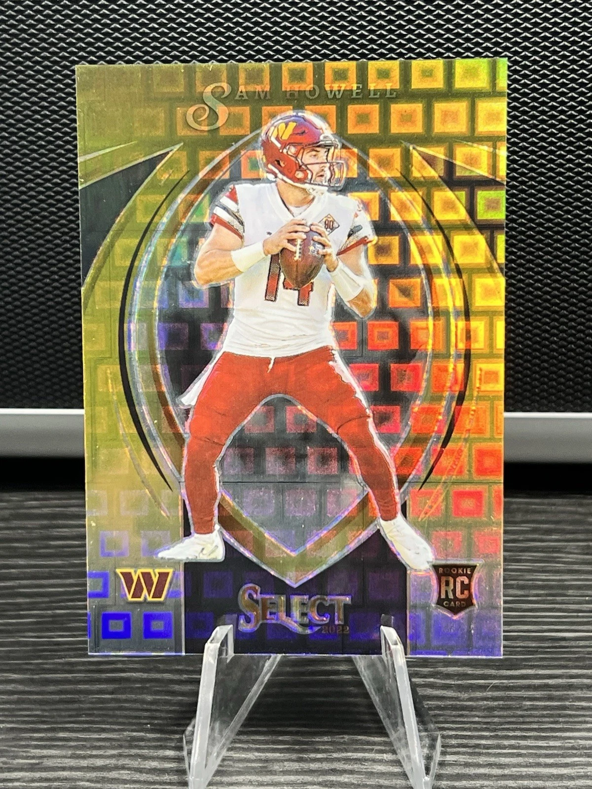 Sam Howell Panini Select Select Certified Rookies #SCR5 Gold