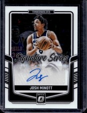 2024-25 Donruss Optic #SS-MIN Josh Minott Signature Series