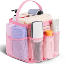 Mesh Shower Caddy Portable for College Dorm Room Essentials,Portable Shower Cadd