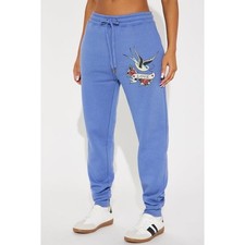 nwt Ed Hardy love bird animal tattoo pull on sweatpants street wear y2k XL