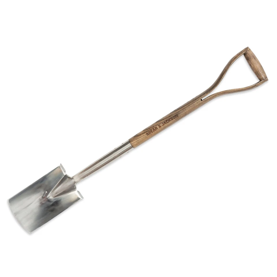 Spear & Jackson Traditional Stainless Border Spade, Stainless Steel Head - Image 2 of 4