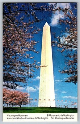 Postcard - Washington Monument