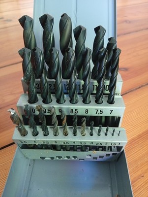 )RECA HSS Bohrer Set 1-13mm Twist Drill Bits Spiralbohrer-Satz DIN 338