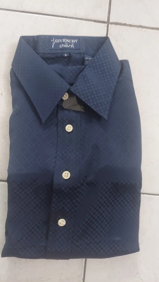 Новый с Ярлыками Мужские Givenchy для Chesa Y2K дизайнер кнопка рубашка размер M зеленый винтажный - Изображение 3 из 4