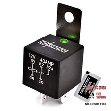 HD Switch 12V 40A Waterproof Relay Replaces Hella 933332051 933332011 4RD 933