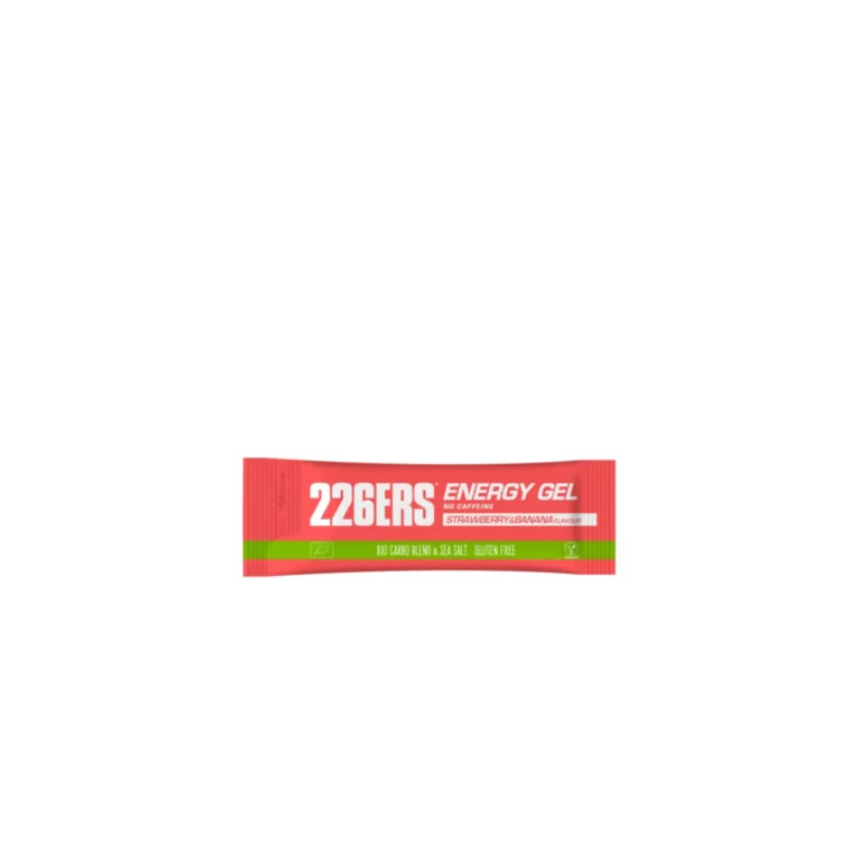 226Ers Suplementos Energy Gel Bio Sin Cafeína Fresa Y Plátano 40G