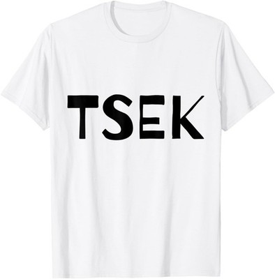 Novelty Afrikaans TSEK Tee South African Gift Apparel T-Shirt