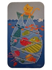 HABA Pętla motoryczna Wąchanie ryb Gra na nici Dzieci Wielokolorowa