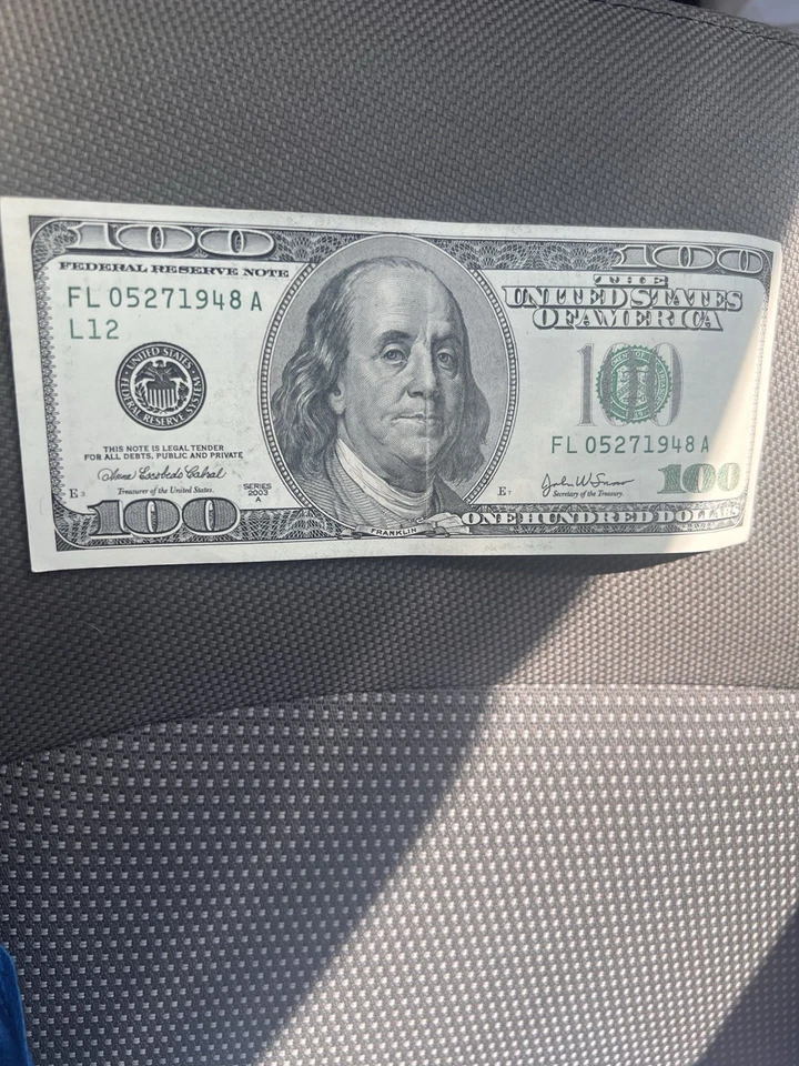 $100 Birthday Note. May 27th 1948  - Image 3 of 4