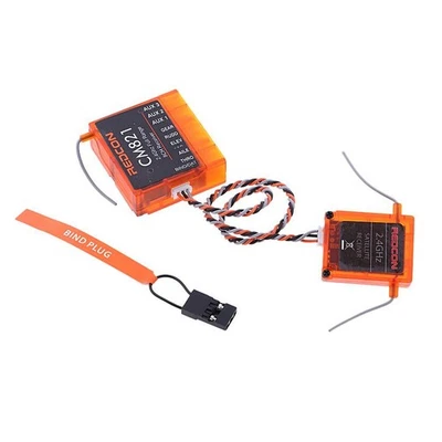 JR CM821 (AR8000) Récepteur Dsmx 8 Canaux Ar8000 Haute Vitesse 2,4 GHz - Photo 1/3