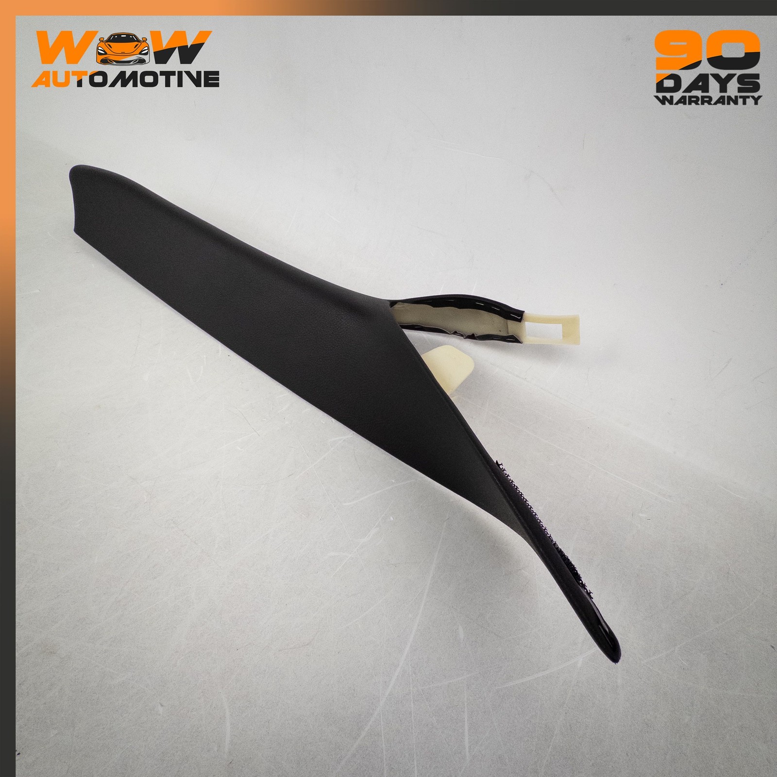 05-13 CHEVROLET CORVETTE C6 FRONT LOWER LEFT RIGHT PILLAR TRIM BLACK OEM