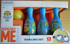 Rarely used Despicable Me Bowling Set