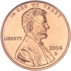 2004-D Lincoln Memorial Cent — photo from another recent sale