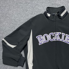 ウェア Majestic MLB COLORADO ROCKIES JACKET Colorado Rockies Mlb Jacket Price Colorado Rockies Jackets