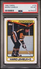 1990 Topps Mario Lemieux #175 PSA 6 EX-MT Penguins