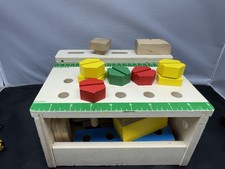 Melissa & Doug Saw Tool Bench - Wooden Buildi...