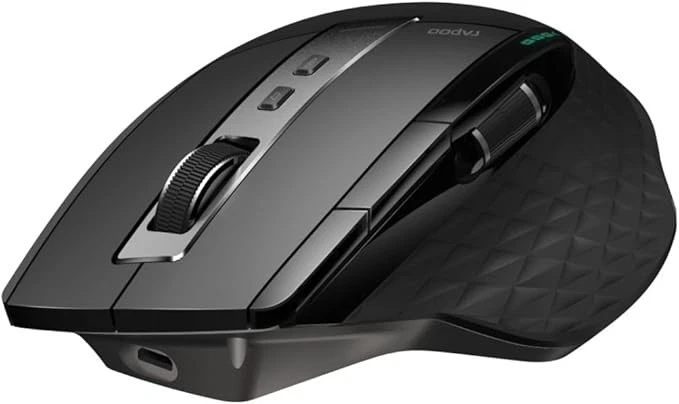 RAPOO Multi-mode Wireless / Bluetooth Laser Mouse MT750S Black - Image 2 of 4