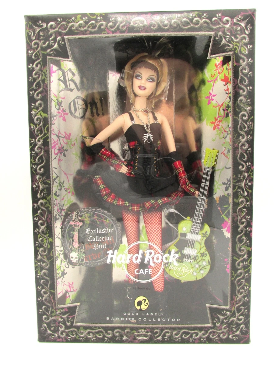 Hard Rock Café Barbie Dolls & Doll Playsets Gold Label Vintageless
