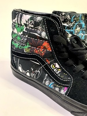 VANS x Disney Sk8-Hi Disney 100 Villains Black Sneaker Men 5 /Wmn
