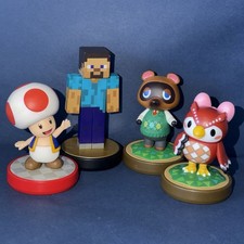 Nintendo Amiibo Figures Animal Crossing Minec...