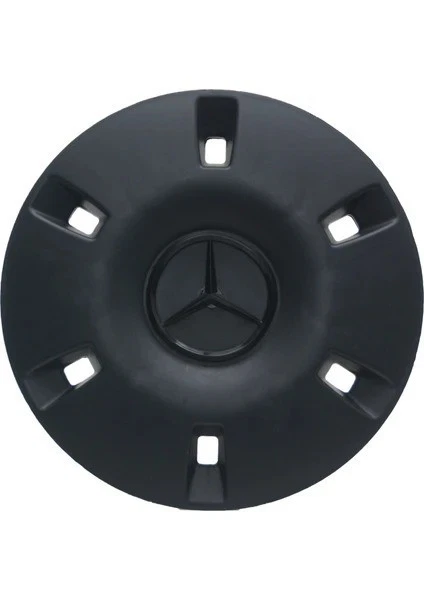 Center Caps Hubcaps Mercedes Benz Sprinter A9064010025 16" OEM Wheel Black 4 pcs - Image 2 of 4