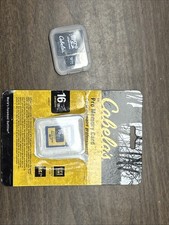 CABELA'S MEMORY CARD 64GB plus 16gb SD NEW FREE FAST SHIPPING 