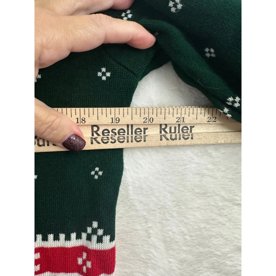 Suéter Boohoo Hombre Feliz Navidad M Nordic Fair Isle Foto 3 de 4