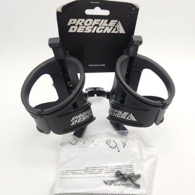 Profile Design 2008 Aqua Rack Dual Bicycle Water Bottle Cage NOS