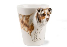 Blue Witch Handmade Coffee Mug Australian Shepherd - A Great Gift for Dog Lover!