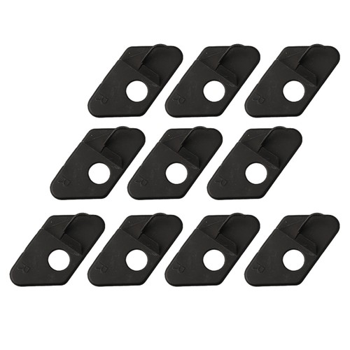 Duable Arrow Rest Hunter Rest Right Black Recurve Rest 1.5g/pc 3*2*1.3cm - Bild 8 von 36