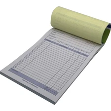 Large Sales Order Book 50 Sets Carbonless 5.9 x 8.7 inches for Invoicing