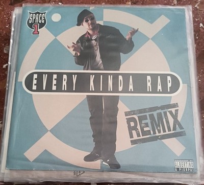 Italienische Rap Vinyl Schallplatte Space 1    Every Kinda Rap NM VG+