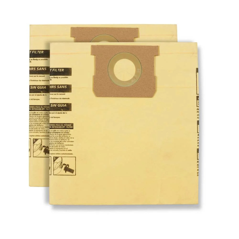 Производственный цех Vac объемом от 5 до 8 галлонов Type H с высокоэффективным одноразовым фильтровальным мешком 2Pk 4390₽