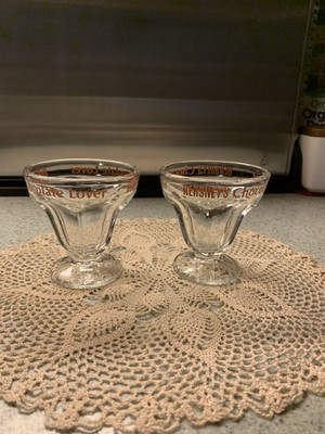 Hershey s Chocolate Lover Ice Cream Sundae Dishes Set Of 2, 4 Oz