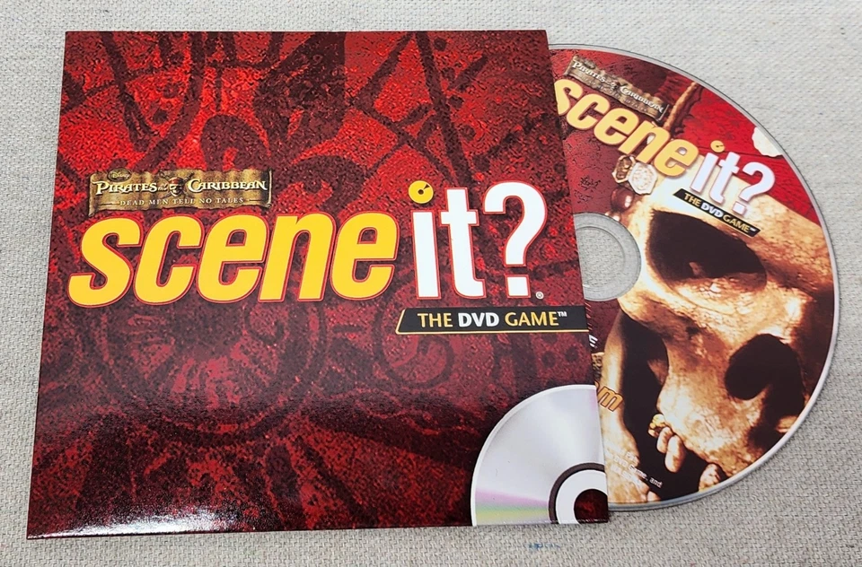 2007 Pirates Of The Caribbean Scene It? DVD Board Game Replacement Parts/Pieces - Image 2 of 4