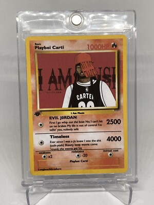 Playboi Carti Pokémon Card Full Art