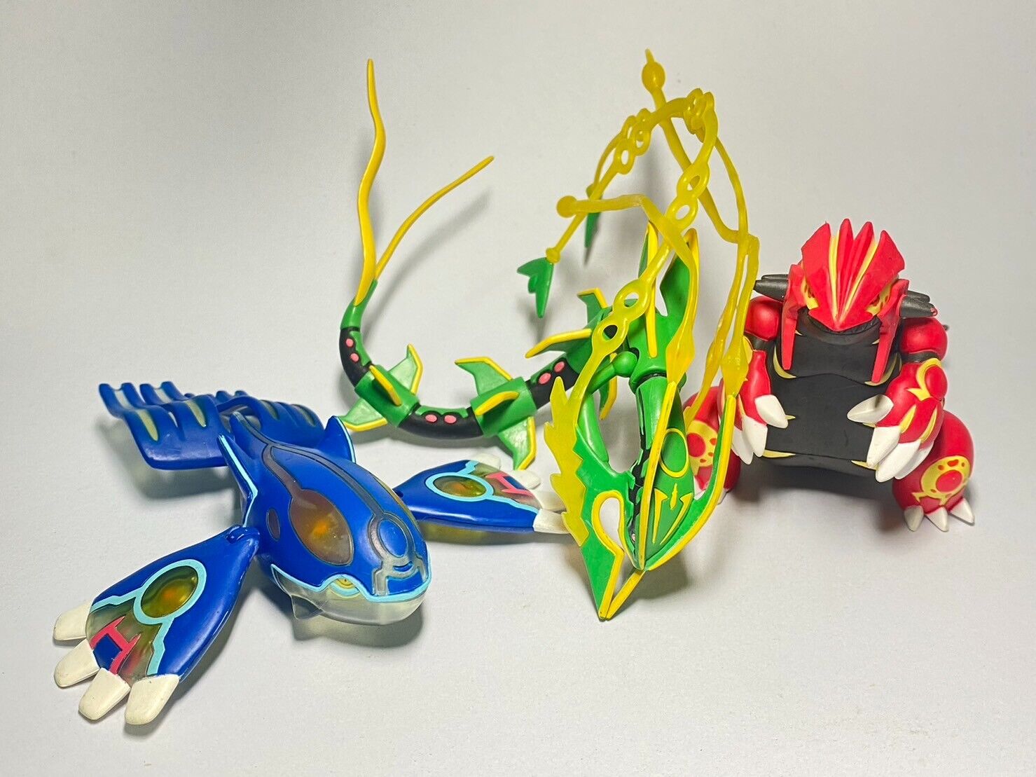 Primal Groudon, Kyogre, Mega Rayquaza Pokemon Monster Nintendo