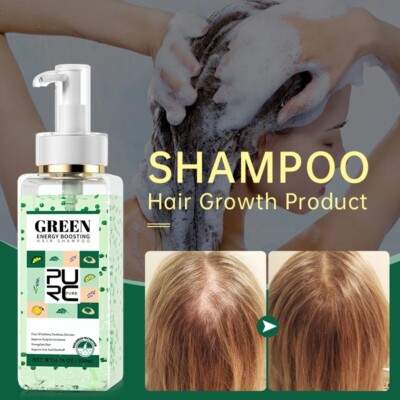 PURC Ginseng Essence Hair Shampoo Strengthen Hair Follicles Smoothing Repair