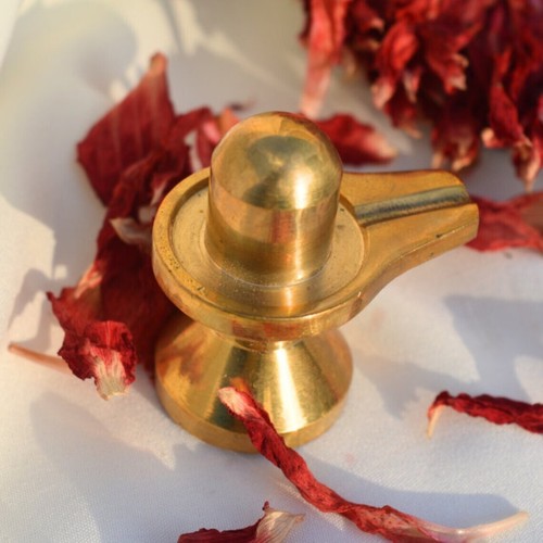 Brass Shivling Idol – Lord Shiva Lingam for Pooja Room & Spiritual Decor - Picture 4 of 6