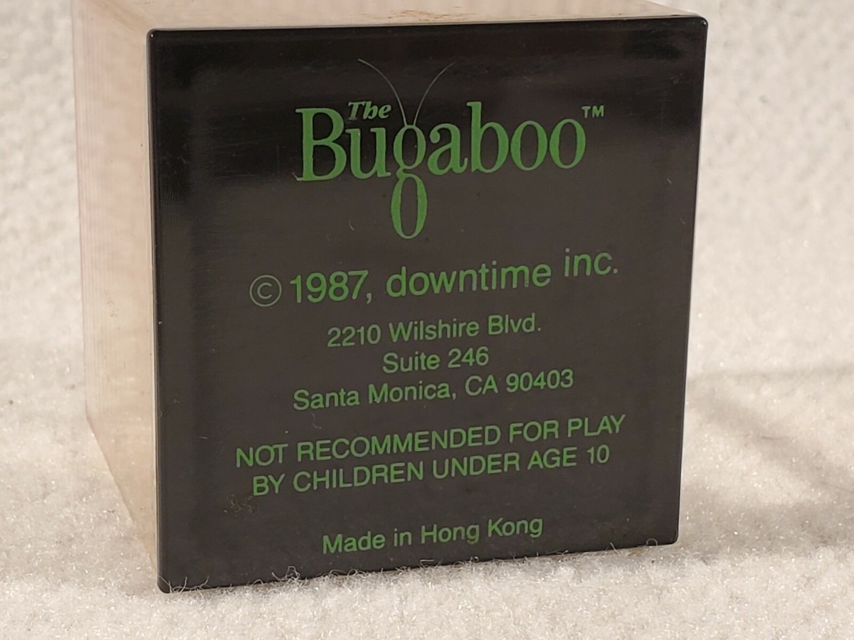 Vintage The Bugaboo a Genuine Defective Computer Part 1987 for