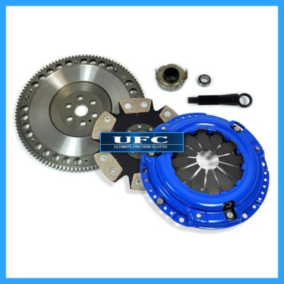 UF STAGE 4 CLUTCH KIT+FORGED CHROMOLY FLYWHEEL 92-05 HONDA CIVIC 93-95 DEL SOL