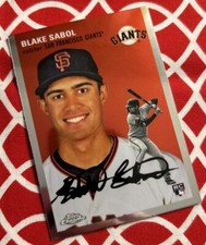 2023 Topps Chrome Platinum Anniversary - #365 Blake Sabol (RC) SF Giants