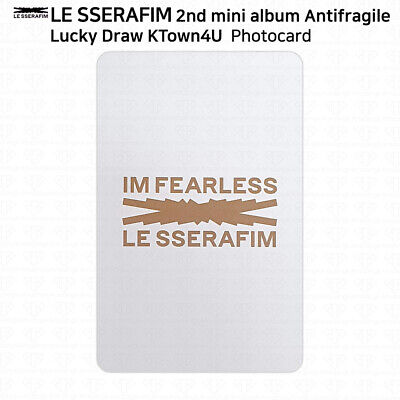Buy Le Sserafim 2nd Mini Album Antifragile Official Lucky Draw Photocard SW PS M2U