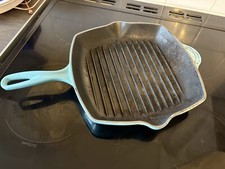 Le Creuset Cast Iron Griddle Pan 26 cm. Used