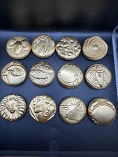 Estée Lauder 2013 Collection Golden Zodiac Solid Perfume Compact Rare !