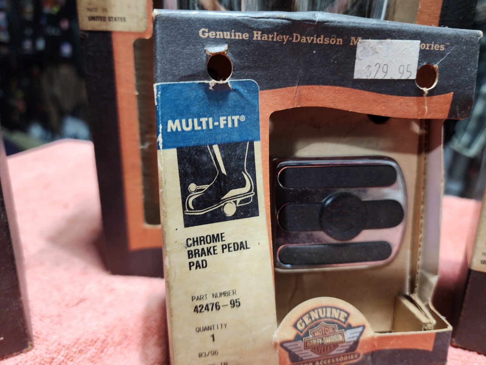 Harley Davidson Heritage Springer NOSTALGIC Footboard Kit Classic