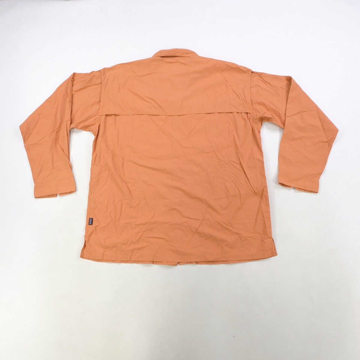 Rare VTG PATAGONIA Zip Pocket Button Front Nylon Shirt Jacket