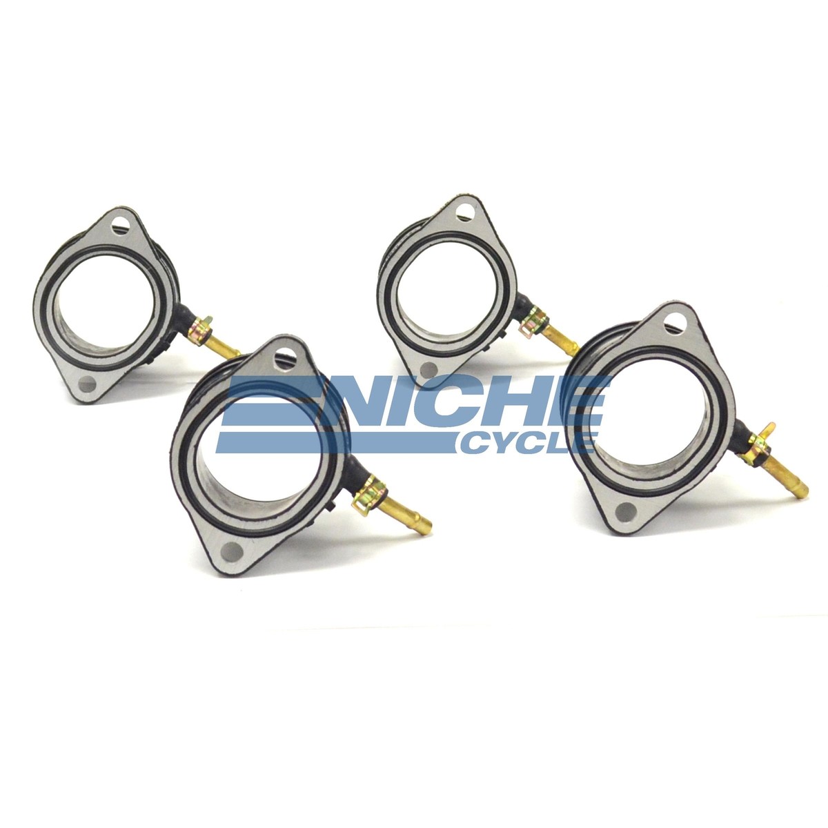 Flange Carburetor Manifold Set For Kawasaki ZX600 ZX-6R ZZR600 | eBay