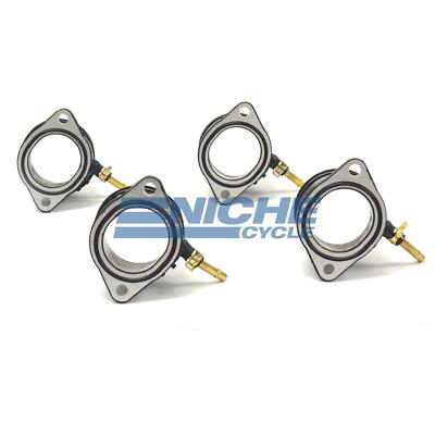 セット Flange Carburetor Manifold Set For Kawasaki ZX600 ZX-6R ZZR600 | eBay